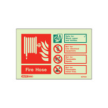 Extinguisher Sign - Fire Hose Sign - 105mm x 150mm