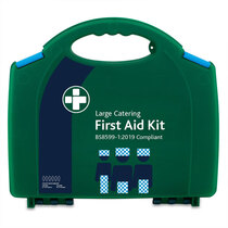 Kits are fully stocked and ready for any catering first aid emergency