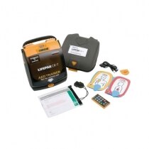 The Lifepak CR-T trainer is supplied with a number of training accessories