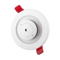 Lighting and smoke alarm combined into one unit