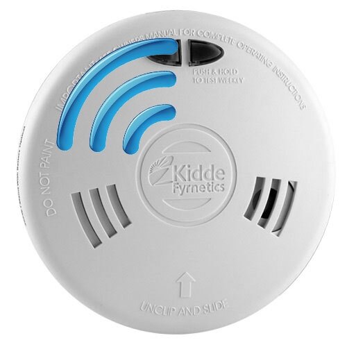 Mains 230V Ionisation Smoke Alarm with Alkaline Back-up Battery - KE1SFWRF