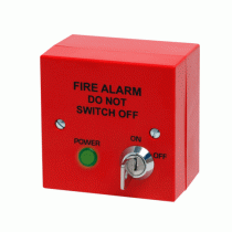 Secure Mains Voltage Safety Isolator - Red