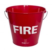 Metal Fire Bucket Without Lid