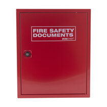 Fire safety document cabinet