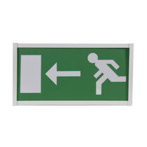 LED Maintained Fire Exit Sign - Left Arrow