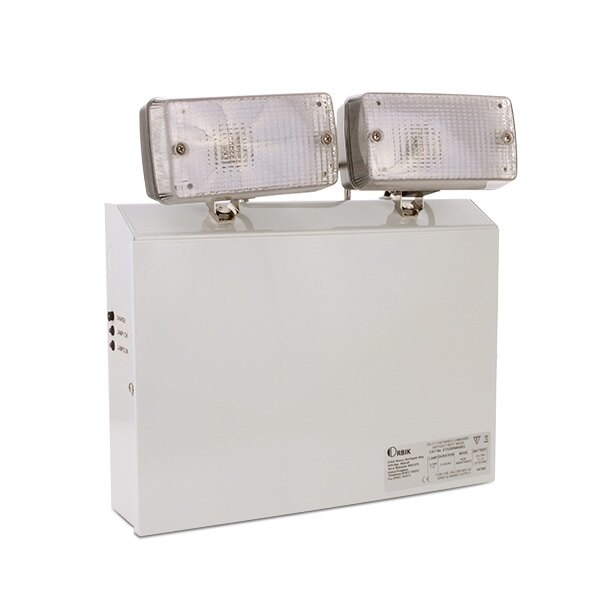 Economy emergency twinspots with halogen lamps
