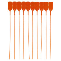 Fire Extinguisher Tamper Seals - Pack of 500 - Orange