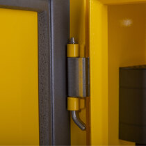 Sleek design with concealed hinges for increased security