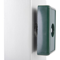All models: Large push button to open the emergency bolt, allowing access in an emergency