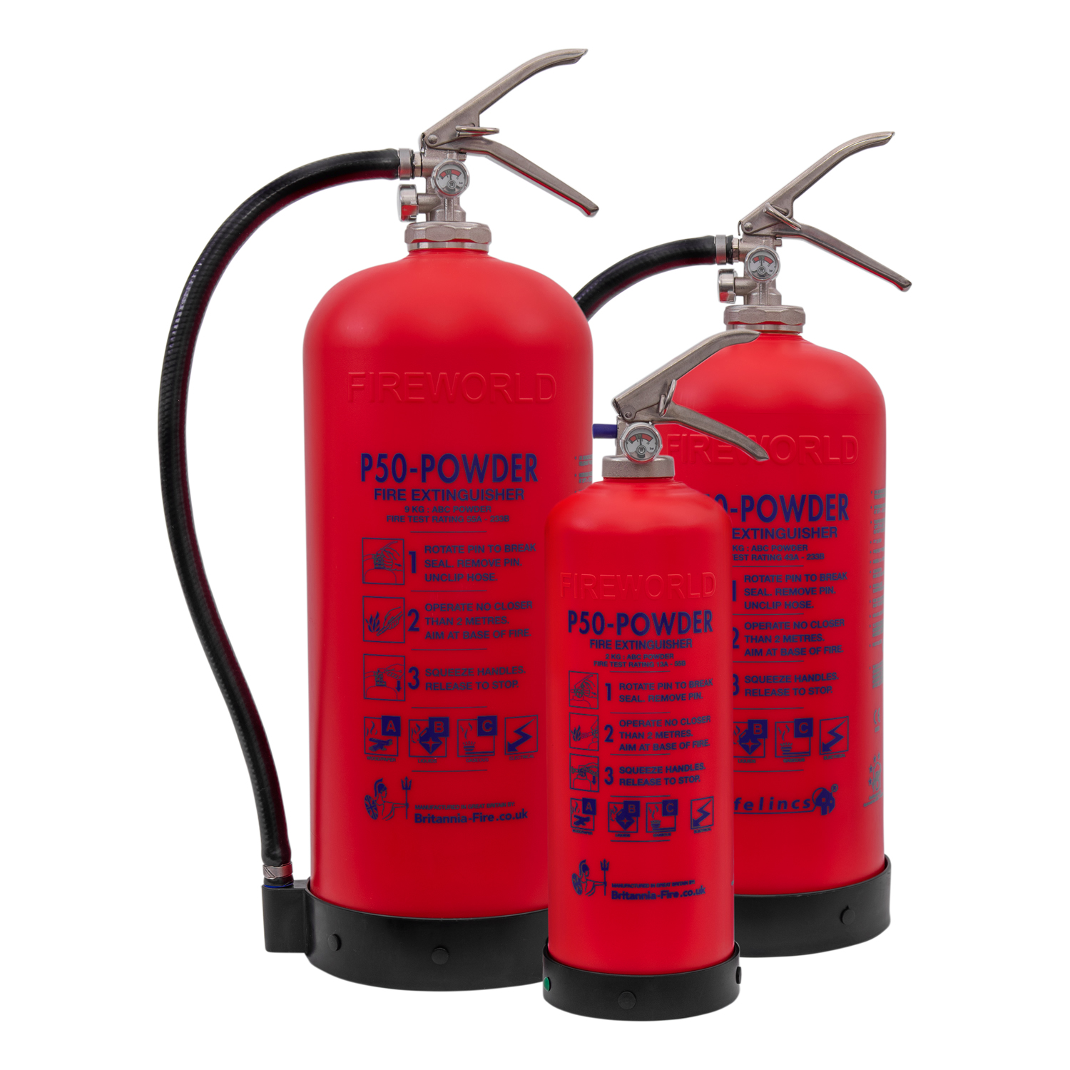 P50 Powder Fire Extinguishers