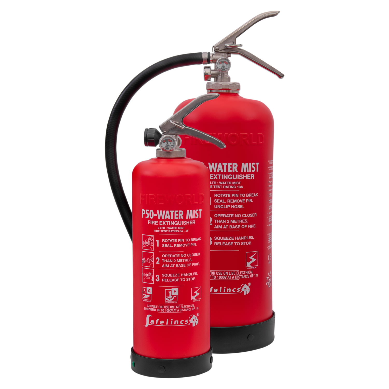 P50 Water Mist Fire Extinguishers