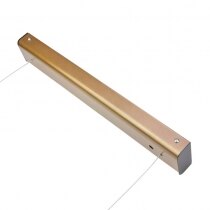 Available with brass finish to match lighting option