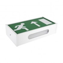 Opal downlight panel provides emergency lighting of your escape route