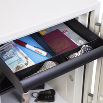 The Phoenix Titan 1283 safe is fitted with a pull out drawer