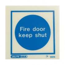 "Fire Door Keep Shut"