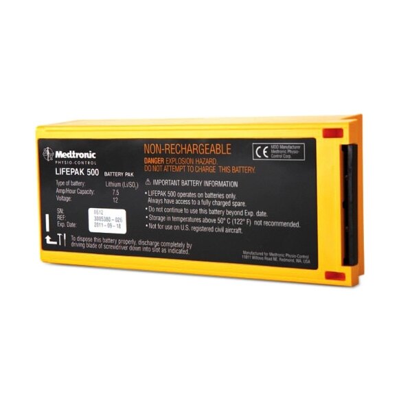 Lifepak 500 Non-Rechargeable Battery Pak