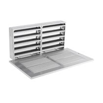 Fire Rated Louvre Air Vent & Face Plate for 1503 (Silver)