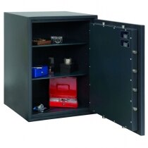 The Primus 190 safe has an overnight insurance rating of Ã?Â£10,000 cash, Ã?Â£100,000 valuables