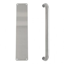 Briton 300mm Pull Handle and Finger Plate