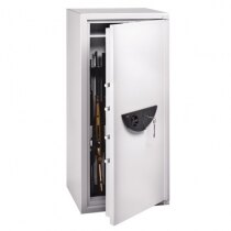 Ranger Grade I eight gun security cabinet fitted with high security key lock