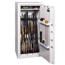 Ranger Grade I eight gun security cabinet with foam racking and anti slip/scratch mats