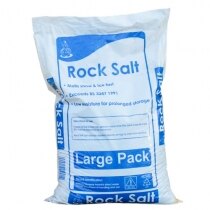 De-icing salt, also known as rock salt