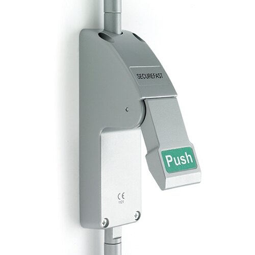 Single Door Push Pad with Bolt