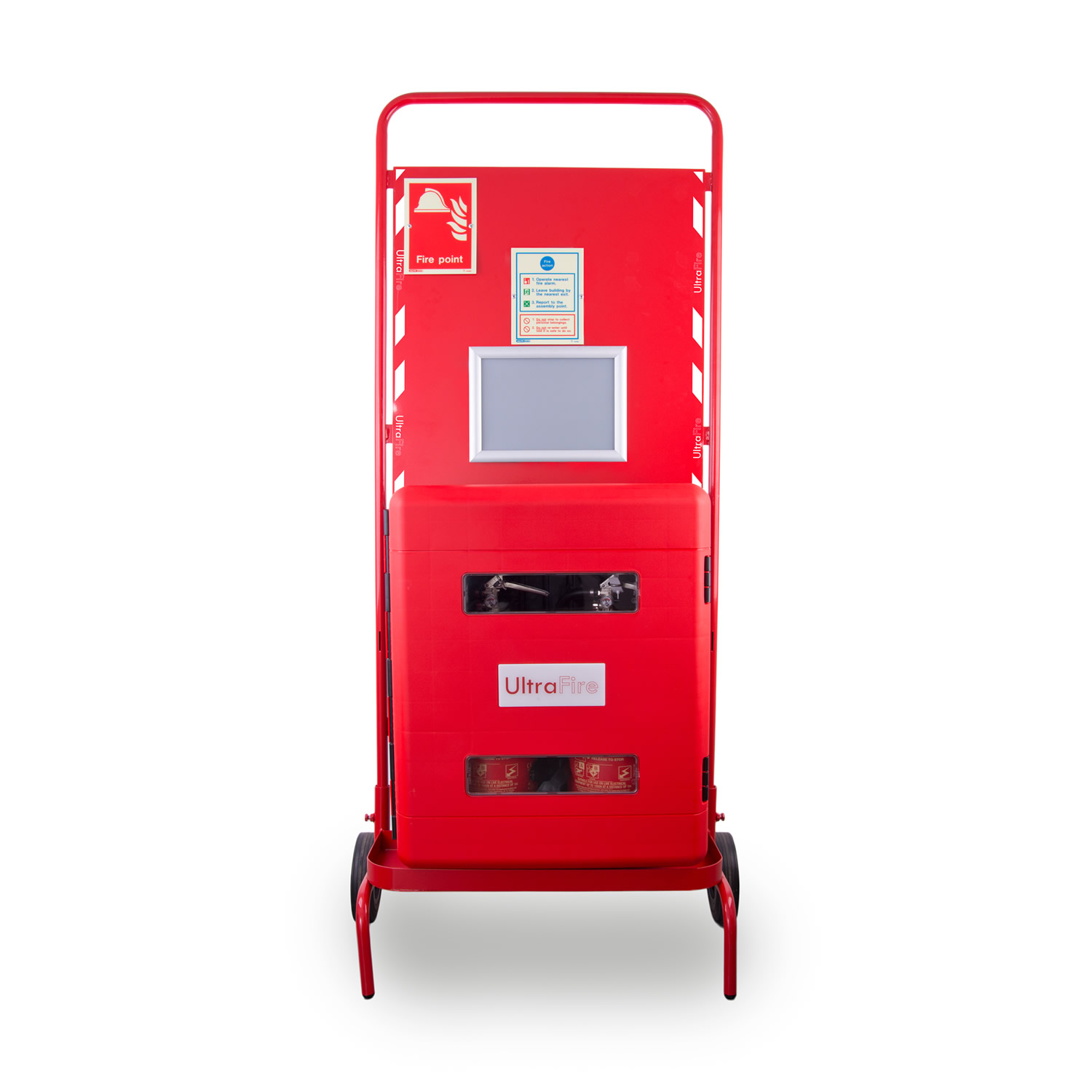 Site Stand with Waterproof Extinguisher Cabinet
