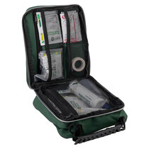 St John Ambulance soft zenith pouches have multiple internal zip and mesh pockets to organise supplies