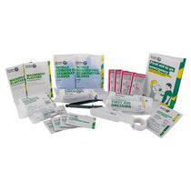 The Universal first aid kit includes essentials you need to treat common accidents & injuries