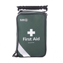 St John Ambulance BS 8599-1 Compliant Travel First Aid Kit in Pouch