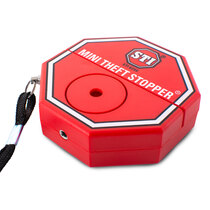 Sounds a powerful 95 dB warning alarm when activated, drawing immediate attention