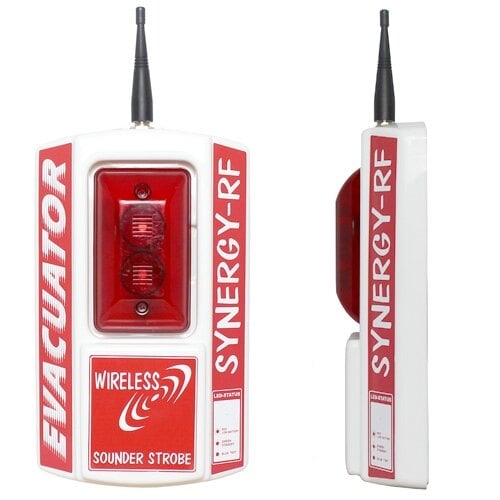 Evacuator Synergy RF Sounder/Strobe Site Alarm