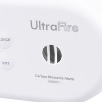 Loud audible alarm plus visual indicators