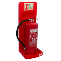 Single fire extinguisher stand designed to hold extinguishers up to 9kg / 9ltr