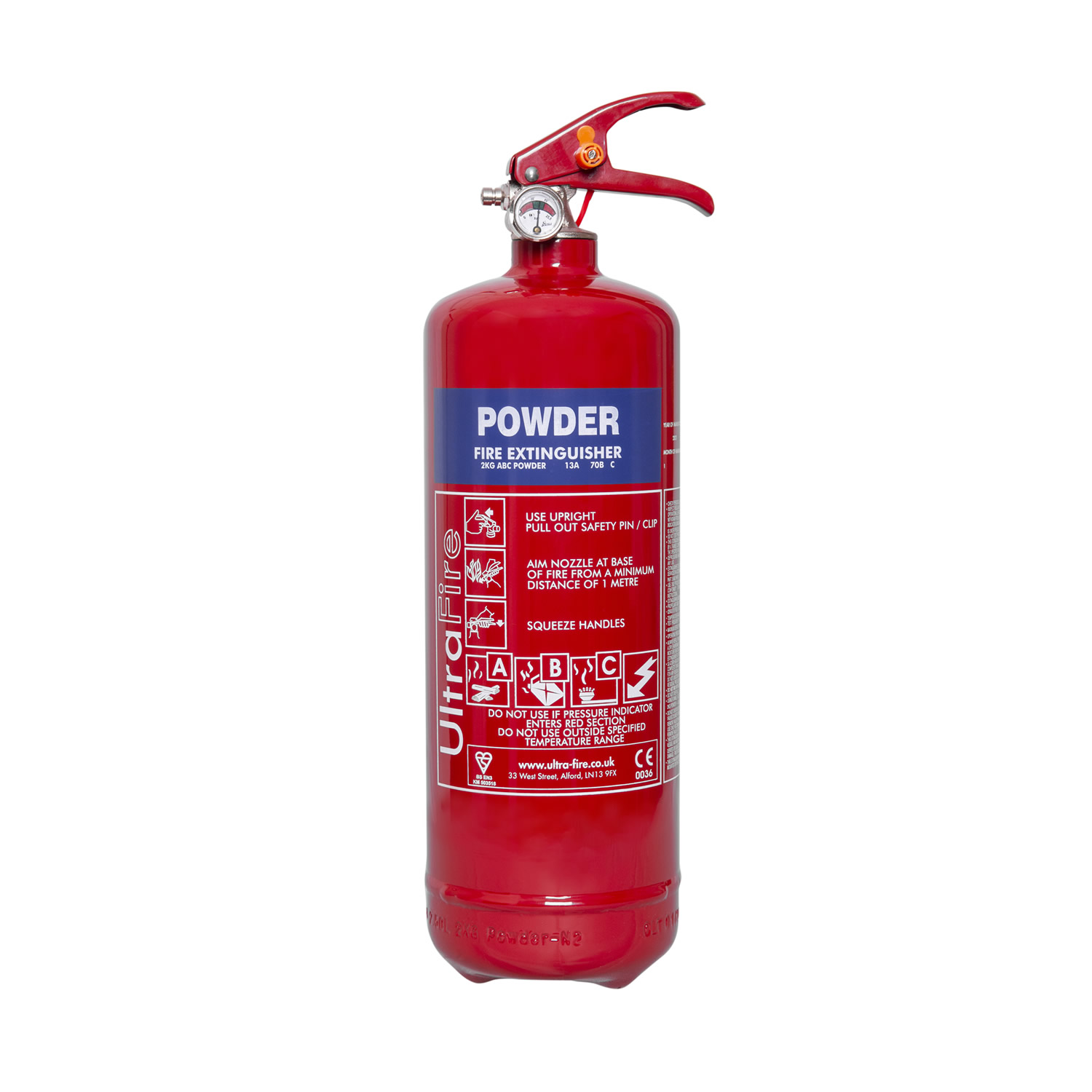2kg fire extinguisher powder