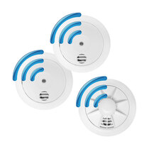 UltraFire ULL10RF Wireless Alarm Kit – 1 x Heat & 2 x Smoke