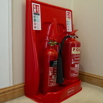 Help to protect your extinguishers from knocks and toppling