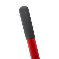 Long handle provides extended reach to help keep users at distance from the fire, with textured grip for improved manoeuvring