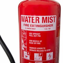 Water mist extinguishing agent, 100% environmentally friendly