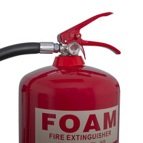 Suitable for class A fires involving solid materials and class B fires involving flammable liquid risks