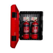 Suitable for 6kg/ltr and 9kg/ltr fire extinguishers (excluding P50 9kg/ltr models)