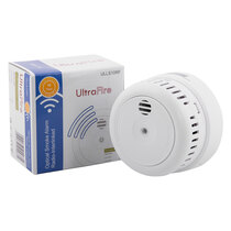 15 UltraFire ULL10RF smoke & heat alarms can be wirelessly interlinked through the house