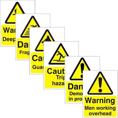 Warning and Danger Signs