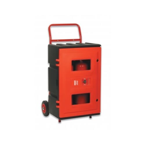 Wheeled Fire Point with Rotationally Moulded Cabinet