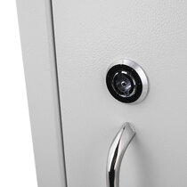 Key lock to provide additional security for your defibrillator
