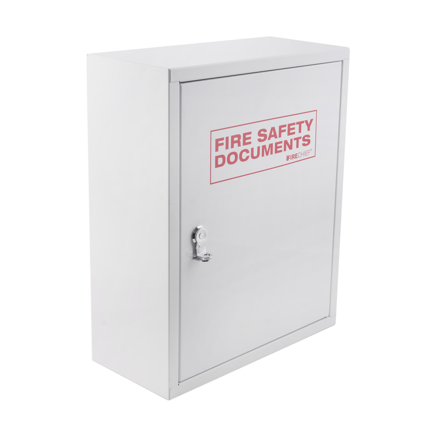 Metal Fire Safety Document Box with Hasp Lock