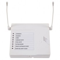 The 8 channel receiver allows for remote monitoring of wireless devices