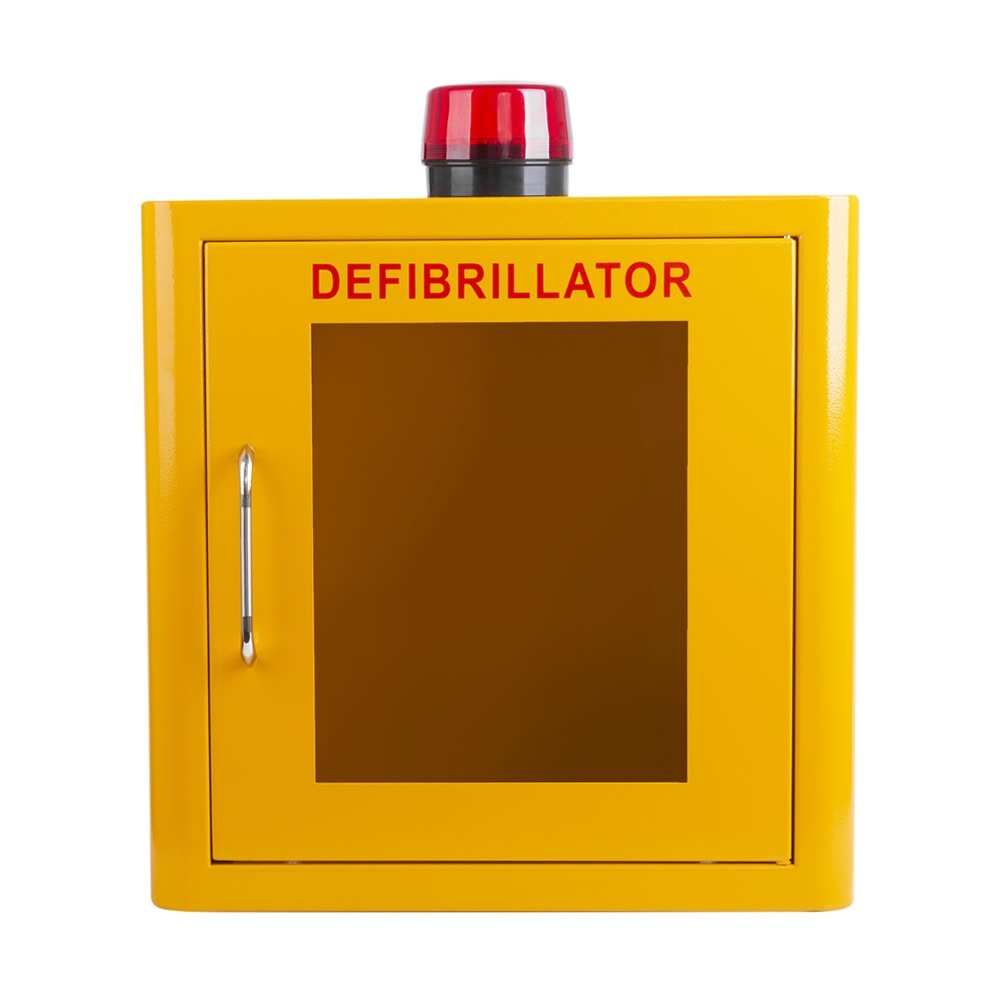 Yellow Indoor Cabinet with Strobe Light and Alarm