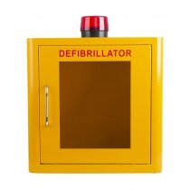 Yellow Indoor Cabinet with Strobe Light and Alarm